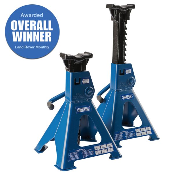 Draper 3 Ton Ratchet Axle Stands (pair)