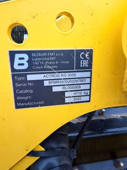 Bednar Actros RO3000 W/G: 11027417 - Image 3