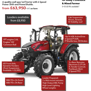 Case IH Farmall 120M Paxton All Round Special
