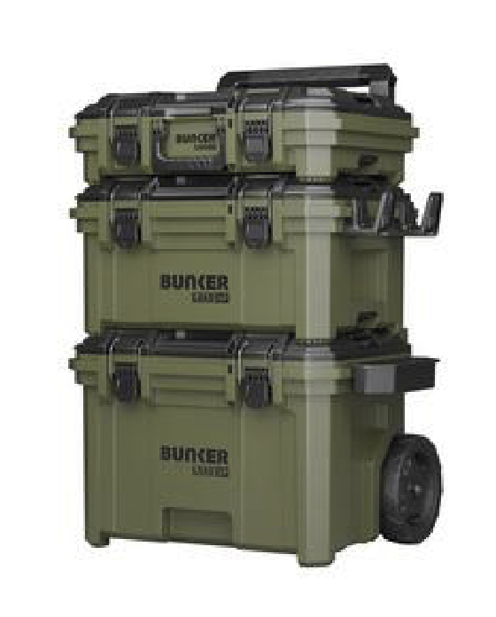 Draper Bunker Load-Up Stacking System Trolley Set