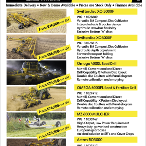 Bednar Offers - Autumn Deals
